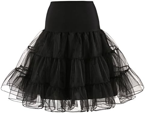 XYDS Women's 50s Vintage Petticoat Crinoline Tutu Underskirts(4 Sizes,22 Colors)