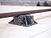 8 Pack | Rooftop Support | Saddle Pipe Support | Rooftop Block Stand with Pipe Cradle and Sleeper Curb | UV Resistant | Made of 100% Recycled Plastic | Heavy and Extremely Durable