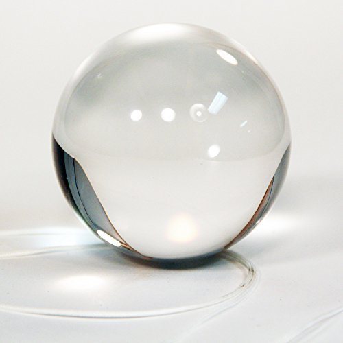 Zeekio Clear Acrylic Contact Ball - 100mm - Approx. 4"