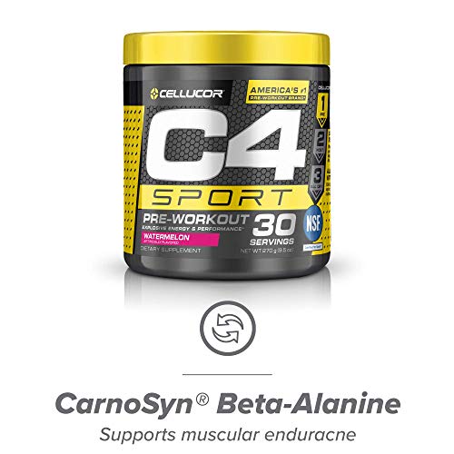 C4 Sport Pre Workout Powder Watermelon Nsf Certified For Sport Preworkout Energy Supplement For Men Women 135mg Caffeine Creatine Monohydrate 30 Servings Pricepulse