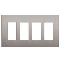 LIDER Brushed Finish Decorator Switch