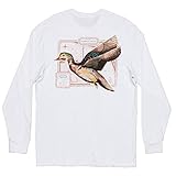 Southern Marsh Men's Wood Duck LS Vintage Decoy Shirt