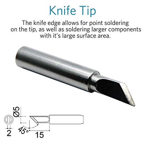 image for GeToo 900 Series Soldering Tip for HAKKO 936,937,907, and X-Tronic Sol