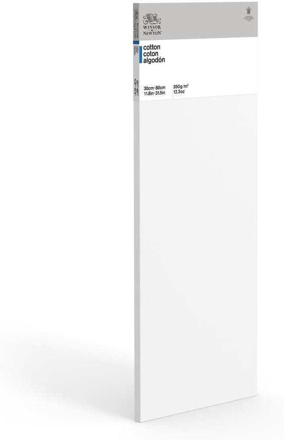 Winsor & Newton 30 x 80 cm Classic Cotton Traditional Canvas Single Unit, White