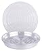 Curtis Wagner Round Clear Vinyl Plant Saucer, Pack of 10