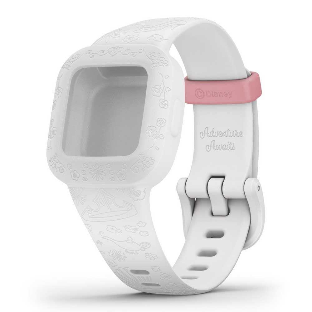 Garmin vívofit jr. 3 Replacement Band, Accessory band only, Original accessory, Silicone, Disney Princess, White