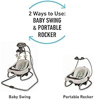graco duetsoothe swing and rocker winslet one size