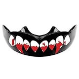 Savage Beast Fang Teeth Mouthguard w/ Free Storage Case by Warrior Mouthguards (Youth)