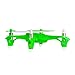 Tekstra Hubsan Spyder Micro Drone RC Quadcopter, Beginner Drone with Remote Controller, Electric Green