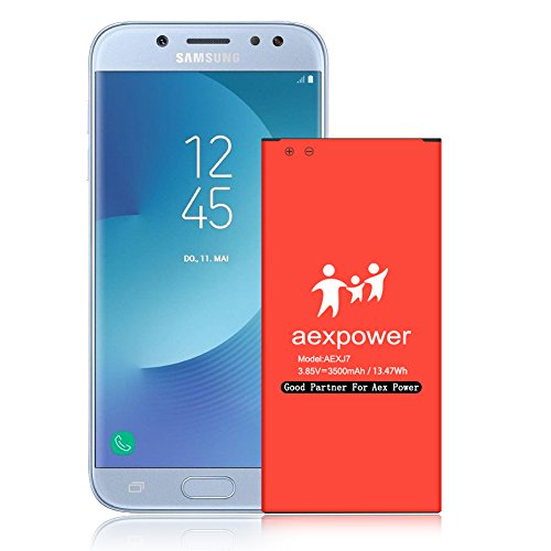 Samsung Galaxy J7 Prime Battery , AexPower  3500mAh Replacement Battery for Samsung Galaxy J7 (2017 Ver) SM-J727 J727 J727R4 J727T1 J7 Prime SM-J727T Phone [ Note:Not compatible with J7 (2015 Ver) ]
