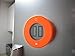 Deercy Digital Kitchen Timer, Big Digits, Magnet Backing, Simple and Easy-to-Use Timer for Cooking, Baking, Classroom, Gym(Orange)