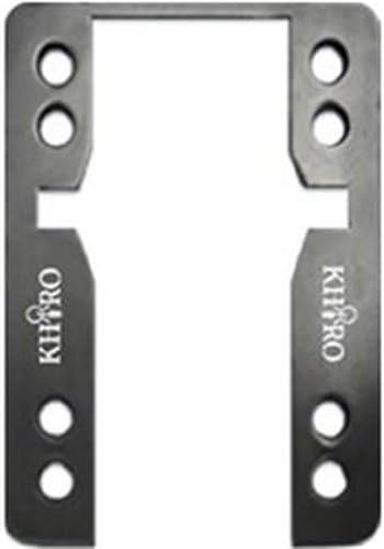 Khiro Drop-Through Shock Pad Set .62 Black by Khiro