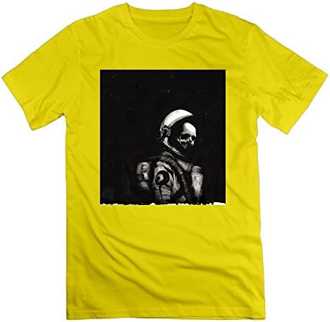 Shirley Death Spaceman Men's Fashion T-Shirt O Neck Short Sleeve Tee