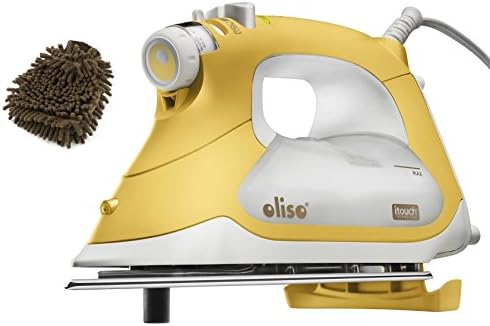 Oliso Smart Iron TG1600 with iTouch Technology Pro (Complete Set) w/ Gift: Premium Microfiber Cleaner