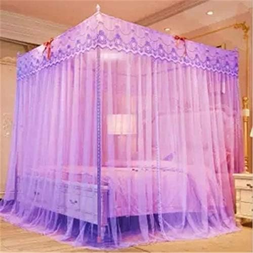 蚊帳 シングル ベッド ホーム ベッドルーム 大 蚊帳 オシャレ ード美しい モスキートネット アセンブリ材料付き レースネ 装飾 ベッドカーテン キャノピー 通気性 D 5 2 0 Cm B 125 0 0 Cm Ospacp Org Ar