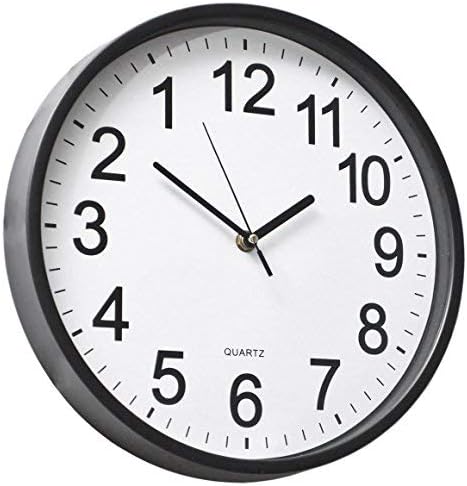Amazon Com Yavis Lin A3 12 Backwards Wall Clock Reverse Clock