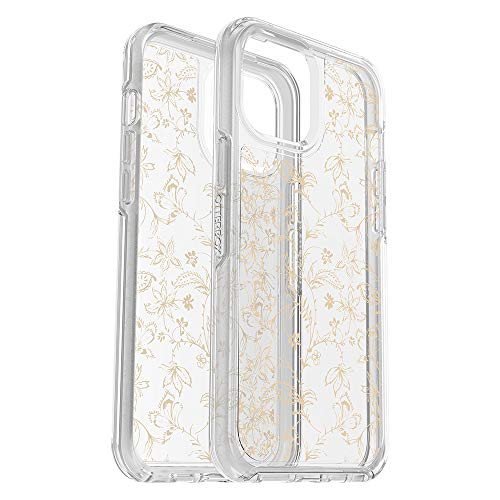 otterbox symmetry clear series case for iphone 12 pro max - wallflower  