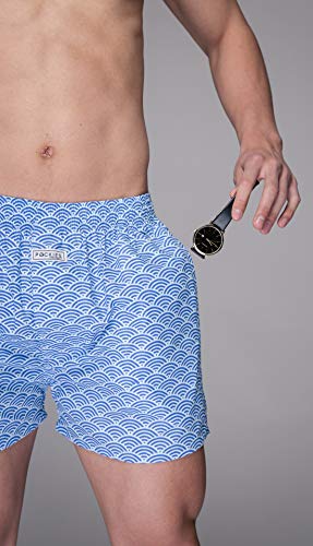 Pockies Men's Underwear the Only Boxer Shorts with Pockets, Medium, Wavey |  Pricepulse