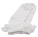 YASIDI Women Lace Ruffle Frilly Ankle Socks (3 Pairs-White)