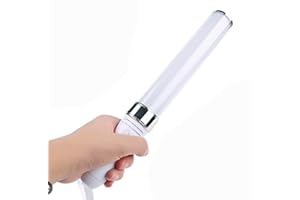 LED Concert Light Stick – 15 Colors Rechargeable Glow Wand with Batteries, Multi-Color Concert Light for Parties, Festivals, 