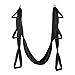 Gpeng Aerial Flying Yoga Hammock Set - Yoga Swing / Inversion / Sling Hammock with 2 Daisy Chain Adjustable Straps + All Installation Hardward + Installation Guide