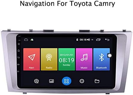 9inch Andriod 8.1 Car DVD GPS For Toyota Camry 2007-2011 4G RAM 64G ROM CarPlay DSP 4G LTE with WIFI