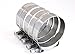 5x Premium 304 Stainless Steel T-Bolt Turbo Silicone Hose Clamp 3 Inches 72-80mm