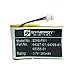 Plantronics 65358-01 Cordless Phone Battery Li-Ion, 3.7 Volt, 500 mAh - Ultra Hi-Capacity - Replacement for Plantronics 64327-01,65358-01 Wireless Headset Rechargeable Batteries Olympia Battery
