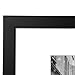 Americanflat 2 Pack - 11x14 Black Picture Frames - Made to Display Pictures 8x10 with Mats or 11x14 Without Mats - Wide Moldings