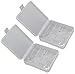 4 LG HG2 18650 2500mAh 35A 3.7v Rechargeable Flat Top Batteries with protective plastic case from