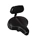 SODIAL Bike Saddle with Back Seat Safe Universal Bicycle Seat Pad Bicycle Accessories for Electric Vehicle Bicyclethumb 2