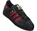 ADIDAS SUPERSTAR-BLACK RED GOLD