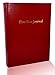 Hard Cover 5 Year Journal | The Easiest to Use Five Year Journal | Quick and Easy Five Year Daily Journal System | 6x8.25 In Size (Cranberry Red)