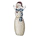 Collections Etc Christmas Snowmen Outdoor Metal Garden Stakes - 3D Seasonal Decor, Each Sold Separately