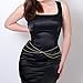 Jane Stone Hot Sexy Waist Belt Belly Unibody Body Chain Gold (B0378)