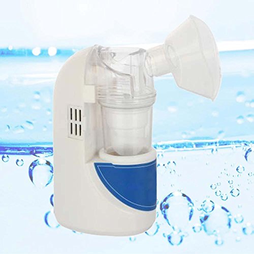 Portable Handheld Steam Inhaler / Steam Vaporizer / Personal Steam Inhaler With 2 Masks (1 Adult Size, 1 Children Size)