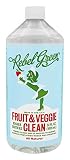 Rebel Green Cleaner Refill Fruit and Veggie, 34 Fl Oz