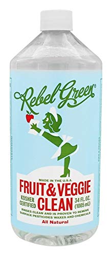 Rebel Green Cleaner Refill Fruit and Veggie, 34 Fl Oz