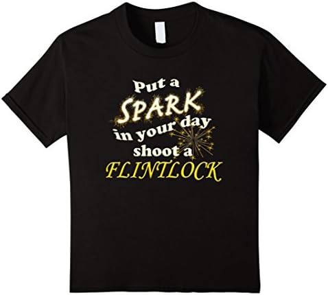 Kids Put A Spark In Your Day, Shoot a Flintlock - Muzzleloading 8 Black