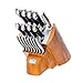 Chicago Cutlery Fusion Knife Block Set 1090390, 18-Pieces, Stainless Steel