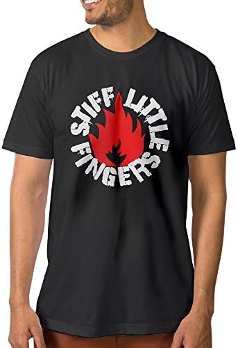 Stiff Little Fingers Band Logo Men Fashion Tee T Shirt