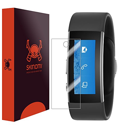 Microsoft band 2 screen protector, skinomi techskin (6-…