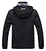 wantdo Men's Mountain Waterproof Ski Jacket Windproof Rain Jacket