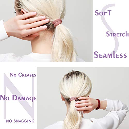 Hair Ties Elastics Bands Ponytail Holders With Cotton And Import