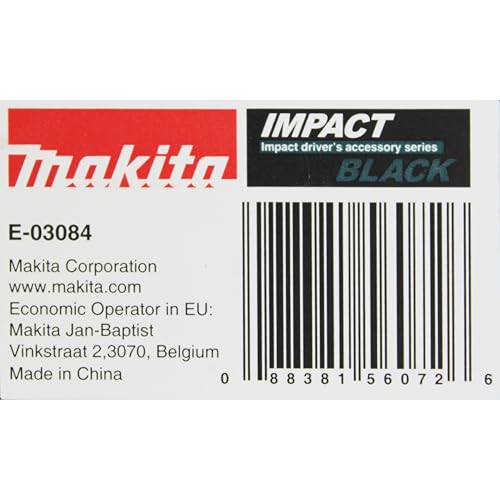 Makita E-03084 Impact Black Bit-Set 31-teilig in Akku-Box, PH, PZ, T Bits 25 mm 4