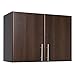 Prepac Brown Cabinet: Elite Wall Cabinet, EEW-3224 Garage Cabinet with Storage Shelf, Stackable 16