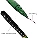 Goture Telescopic Tenkara Fishing Rod Collapsible Crappie Rods 1 Piece Portable Hand Fishing Poles Carbon Fiber Telescoping Stream Ultralight Inshore Carp Bamboo Pole Bass Trout 12 15 18 20 21 24Ft