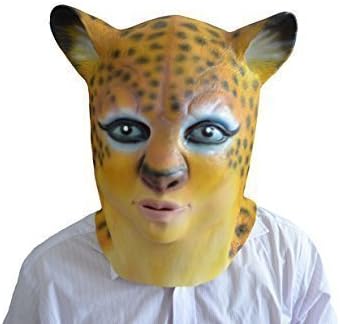 Beast Costume Party Halloween Cosplay Latex Full Head Animal Mask