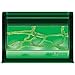 Uncle Milton Ant Farm Live Ant Habitat, Light-Up Gel Colony