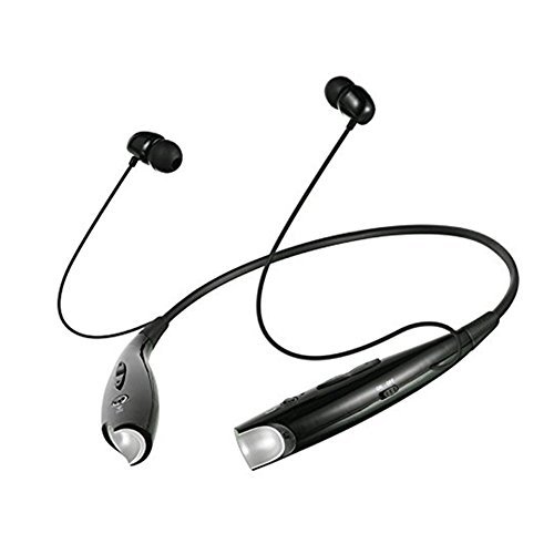 Wireless Bluetooth Music Sports Headset With Stereo Bass Vibration Neckband 